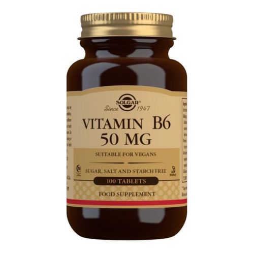 Vitamin B6 50mg 100 Tablets – Little London Herbal Store